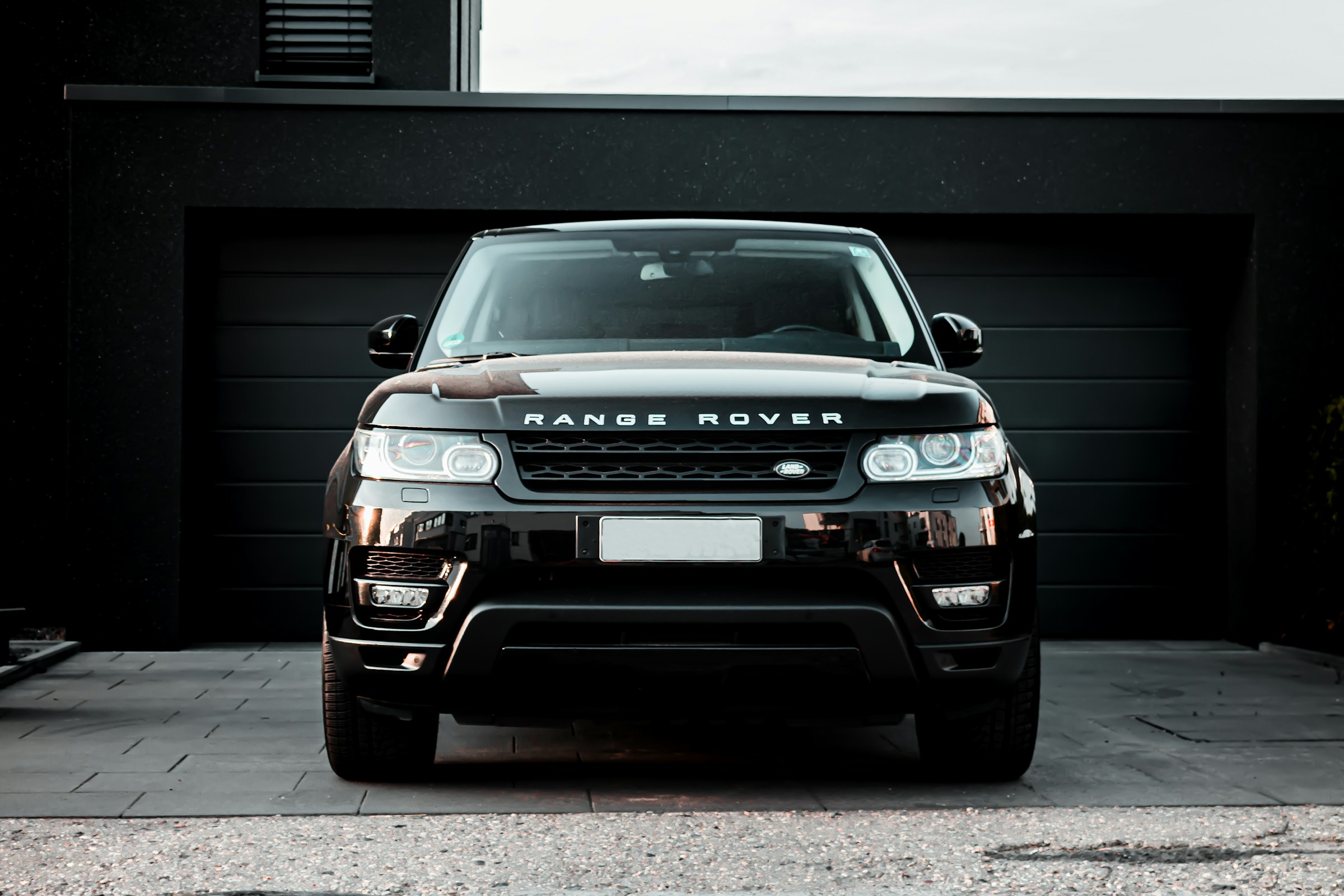 Black luxury SUV — illustrative vehicle